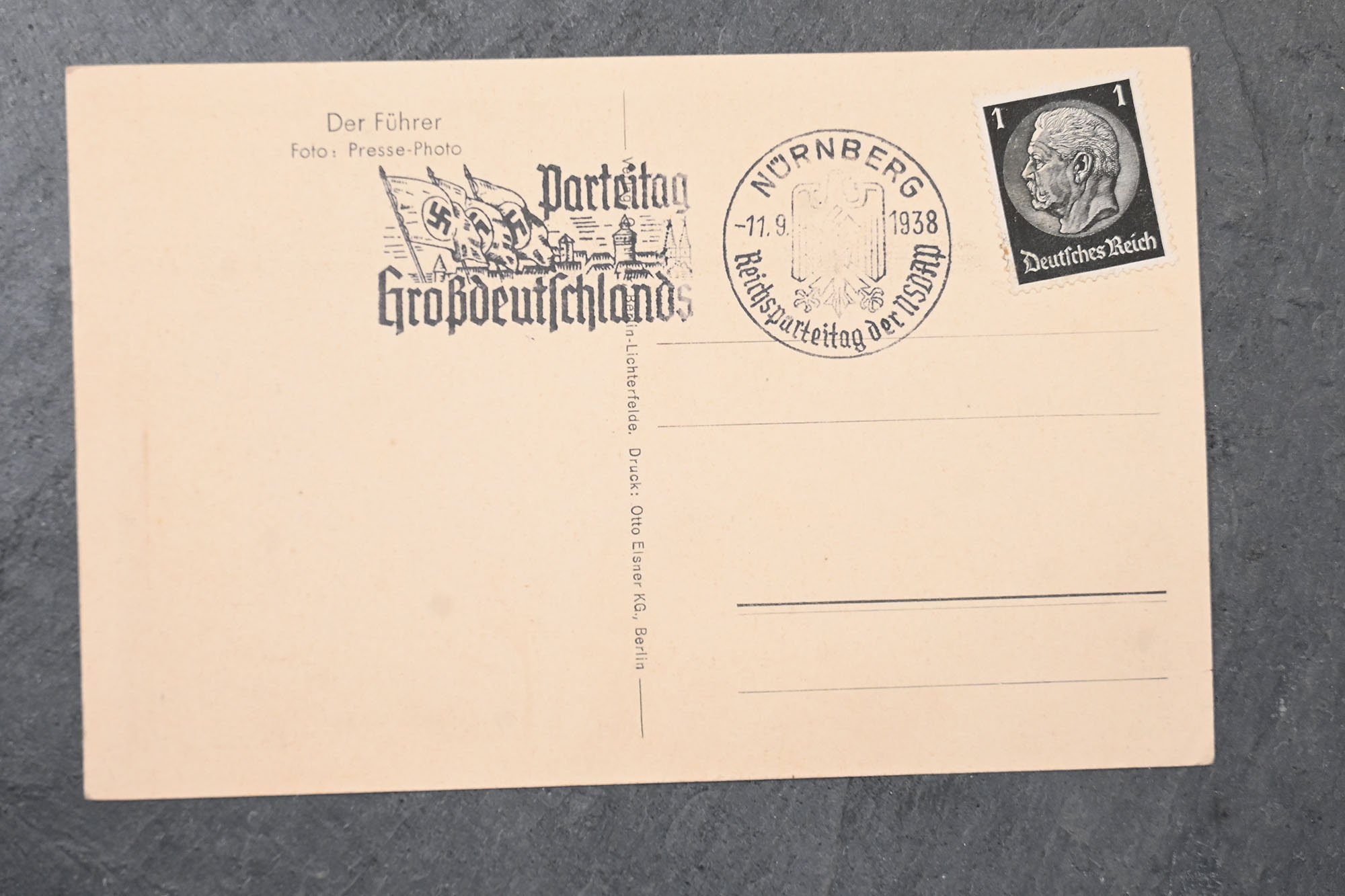 Hitler postcard — image 2