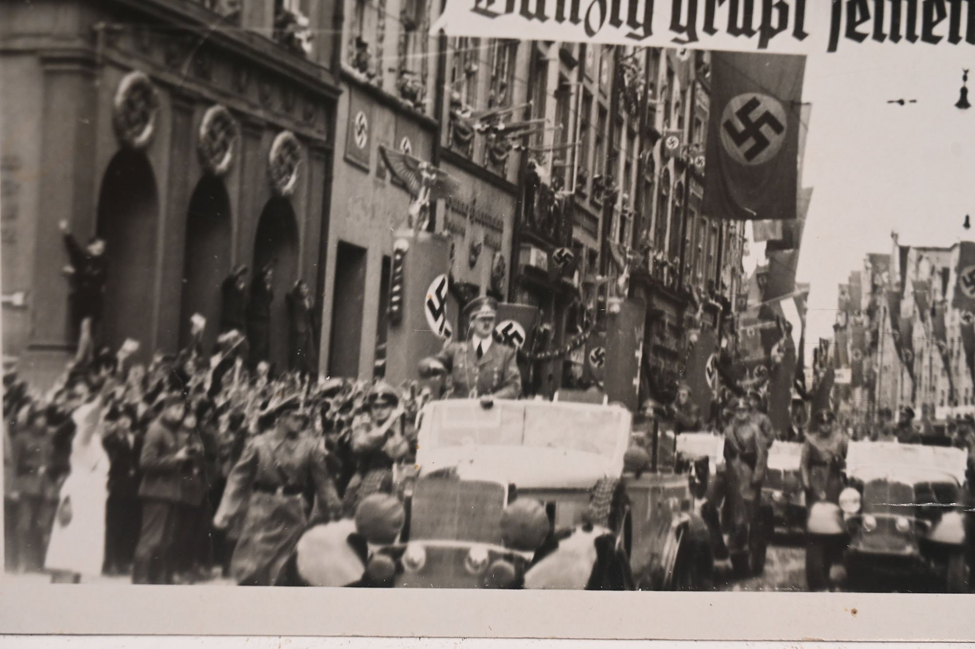 Hitler in Danzig postcard — image 2