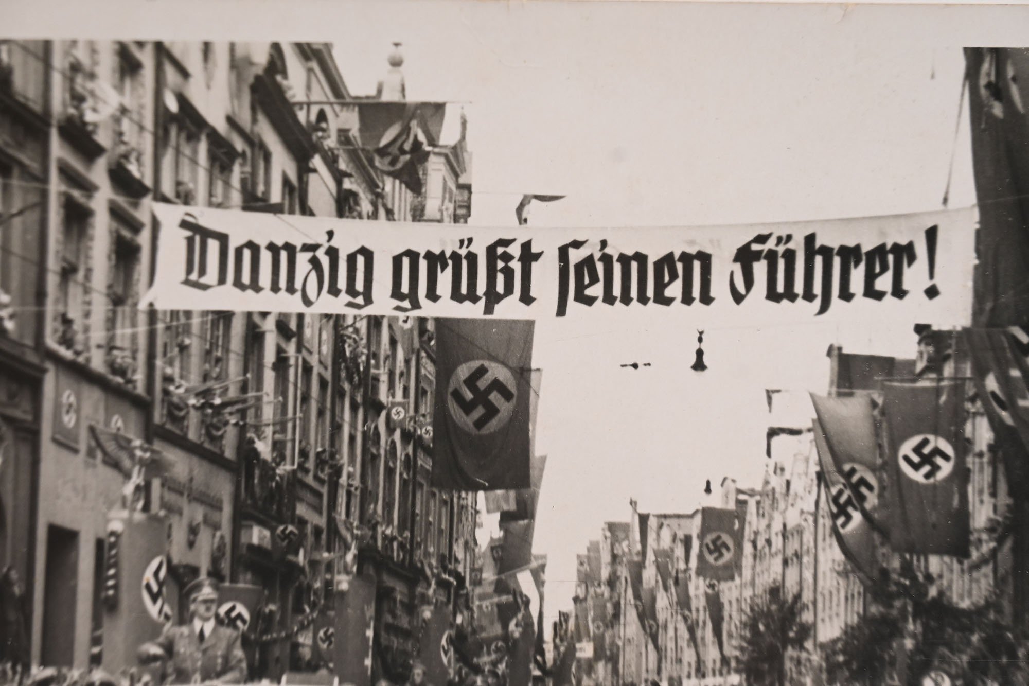 Hitler in Danzig postcard — image 3