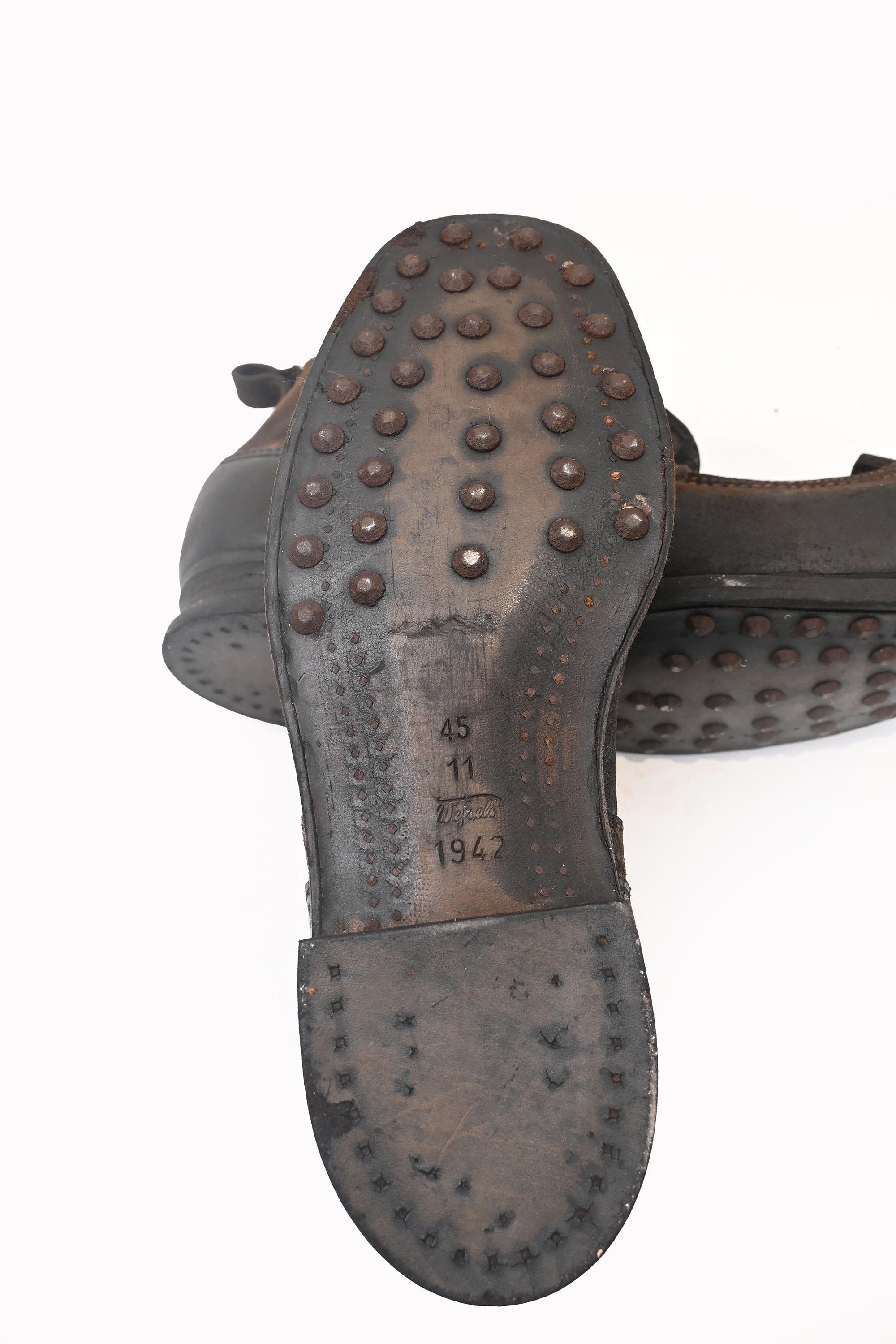 rare SS Gebirgsjager shoes. — image 11
