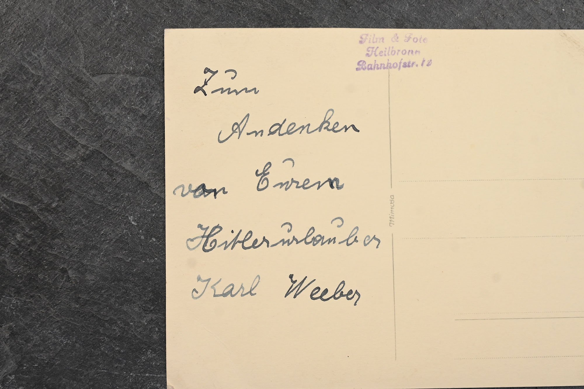 early wh photo postcard — image 5