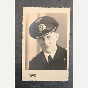 Kriegsmarine photo postcard