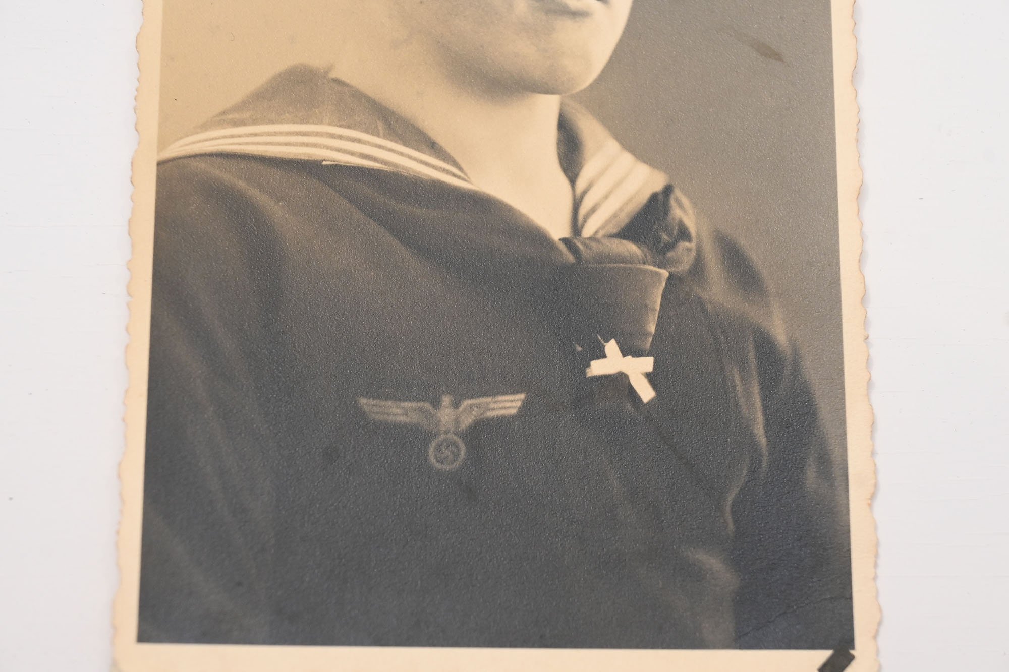photo postcard kriegsmarine sailor. — image 2