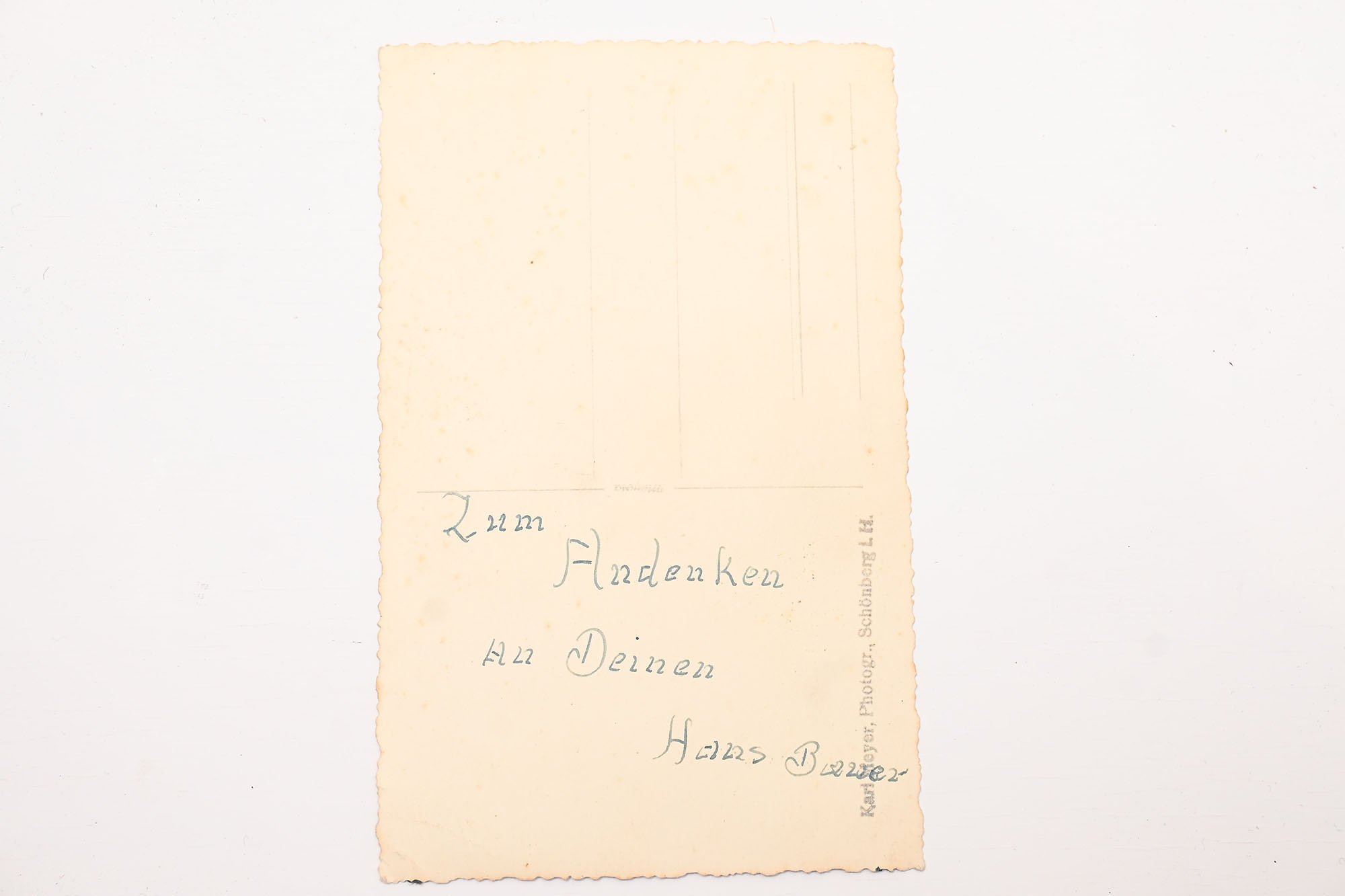 photo postcard kriegsmarine sailor. — image 3