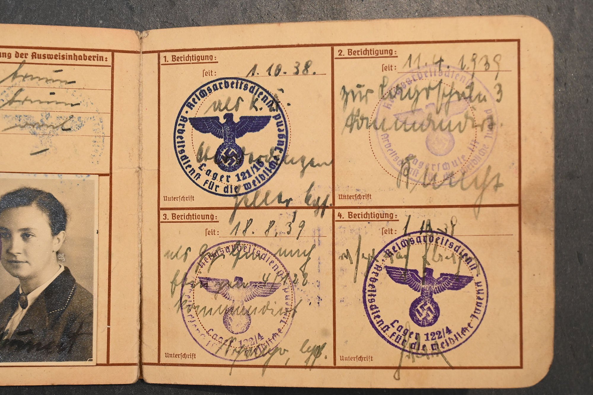 Reich Labor Service (RAD) Dienstausweis (1938) — image 4