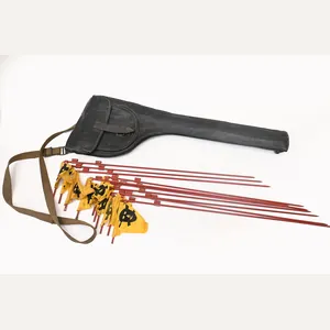 Complete Gas Warning Flag set with Pouch