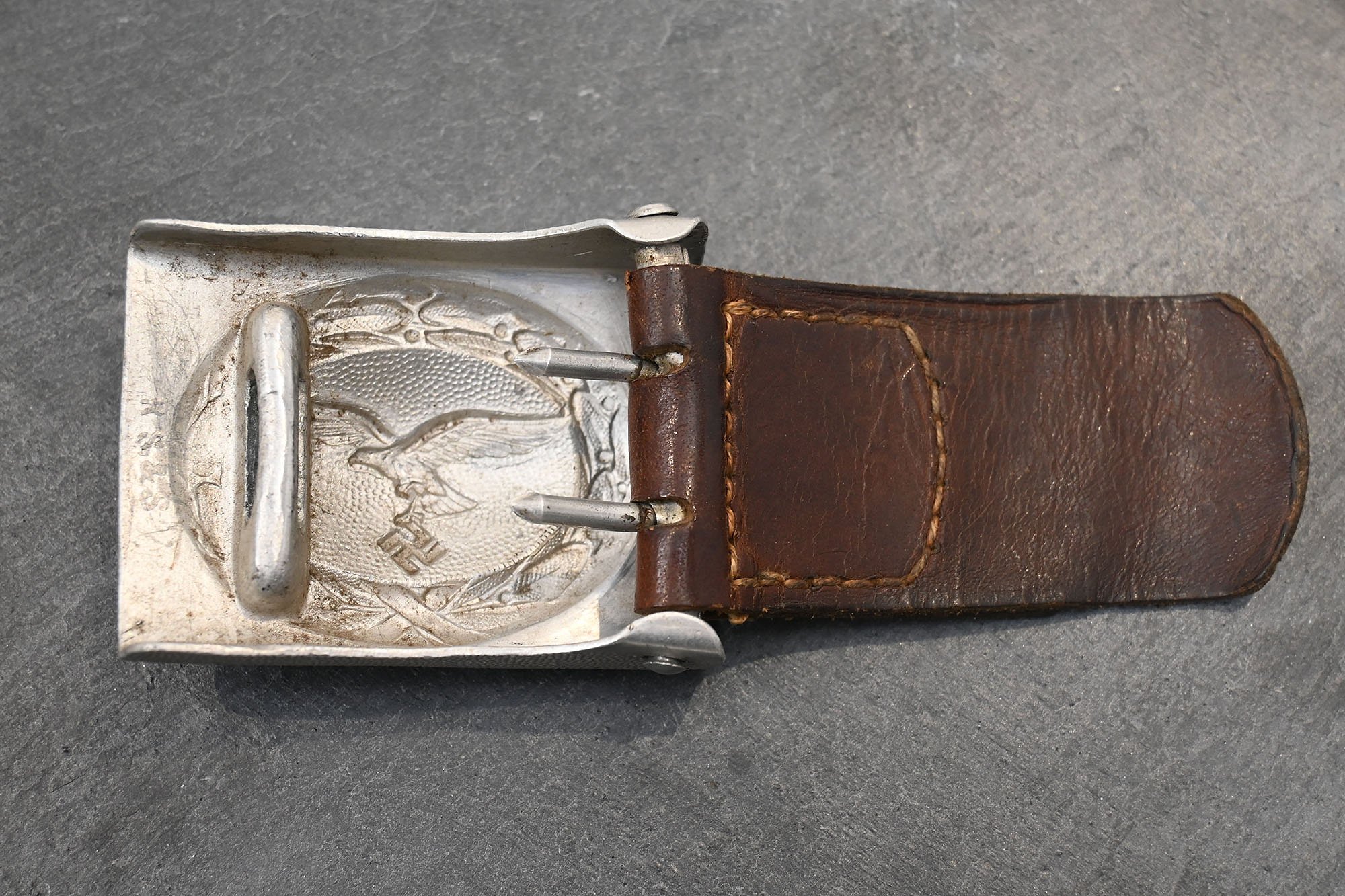 aluminum luftwaffe belt buckle 1937 — image 2