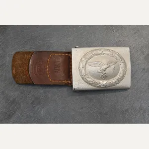 aluminum luftwaffe belt buckle 1937