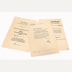 set of paper medals of honor