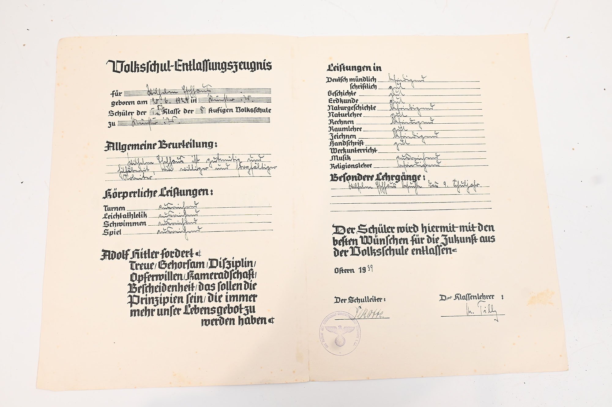 zeugnis - urkunde ww2 — image 2