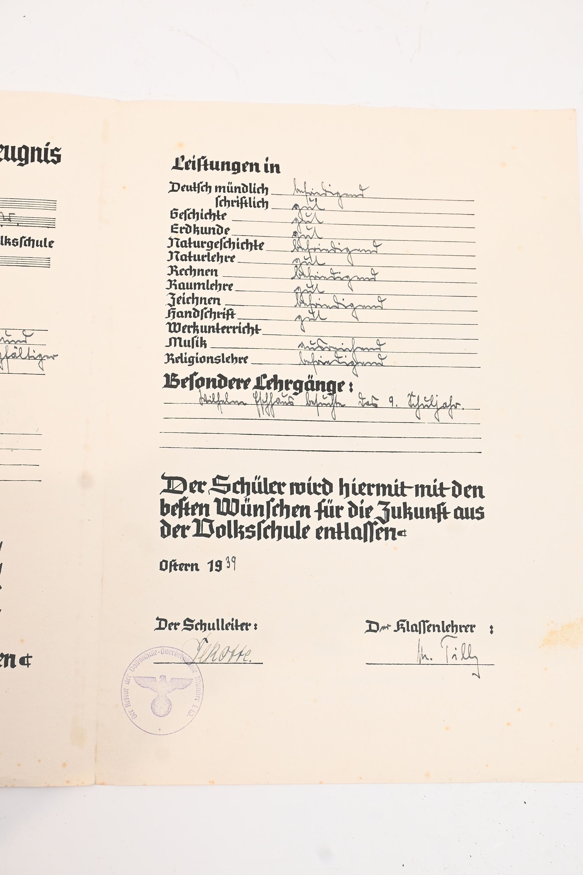 zeugnis - urkunde ww2 — image 4