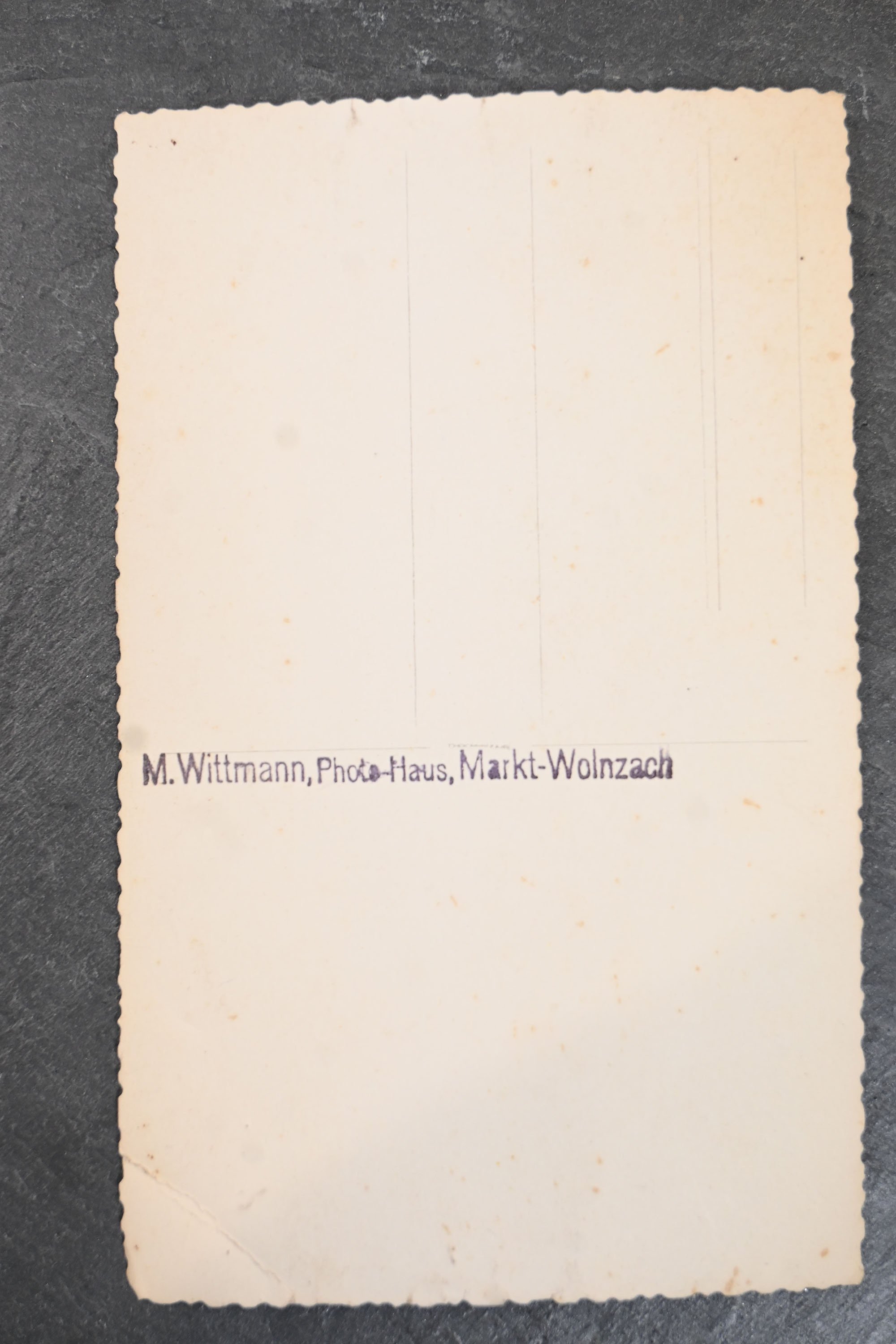 wehrmacht postcard, vwa black, — image 3