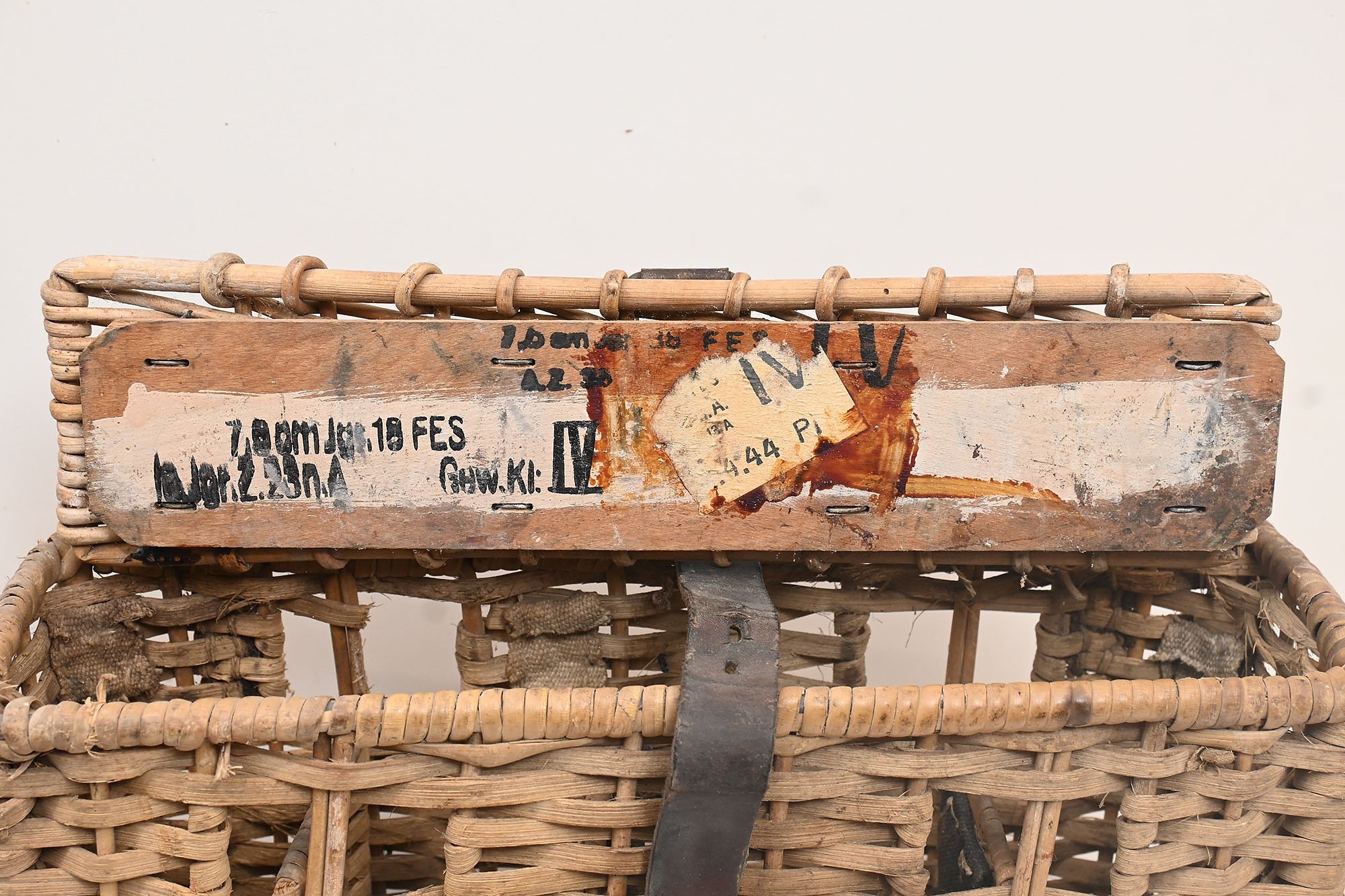 wicker ammunition basket 7.5cm lfh — image 4