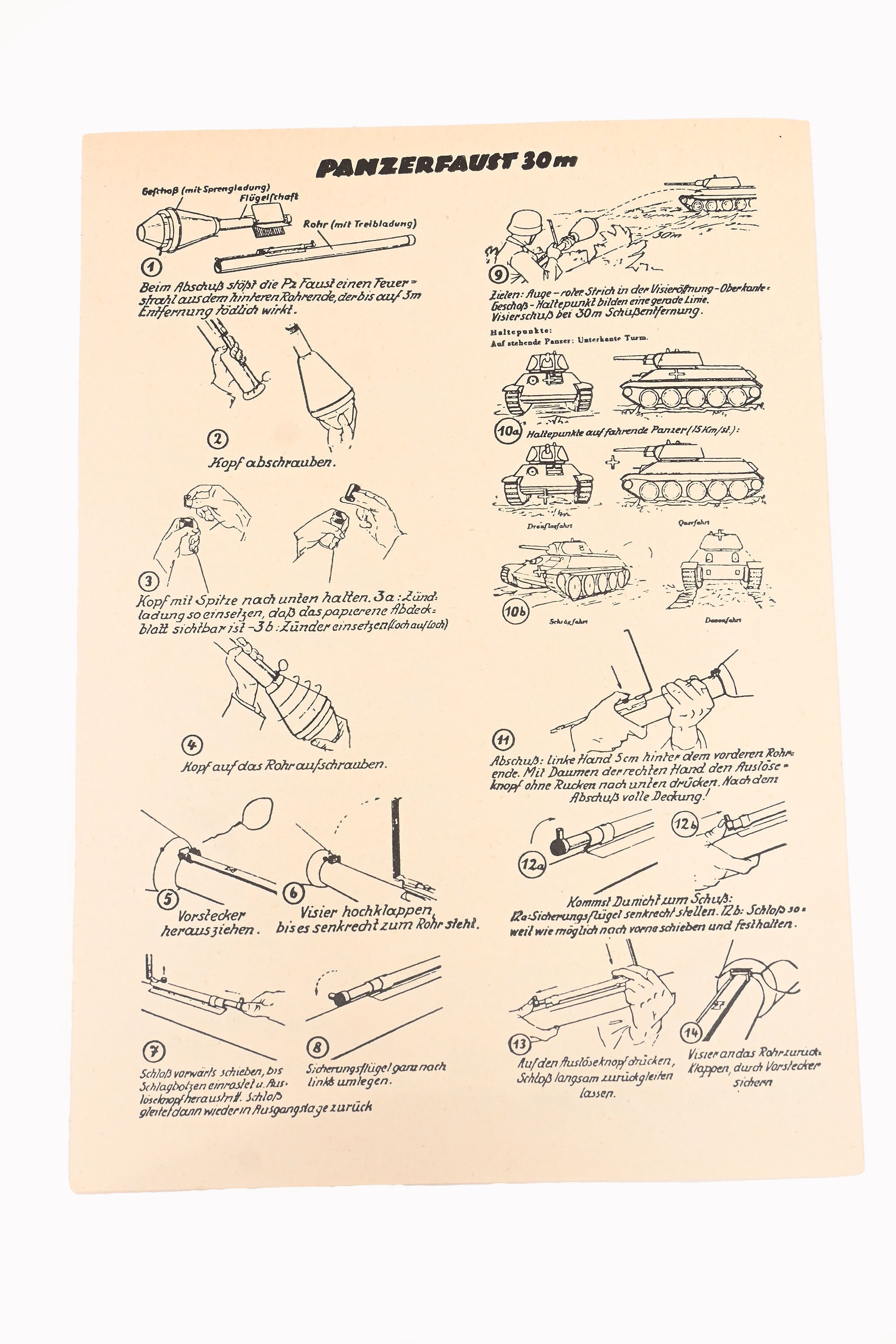 panzerfaust manual ww2 — image 2