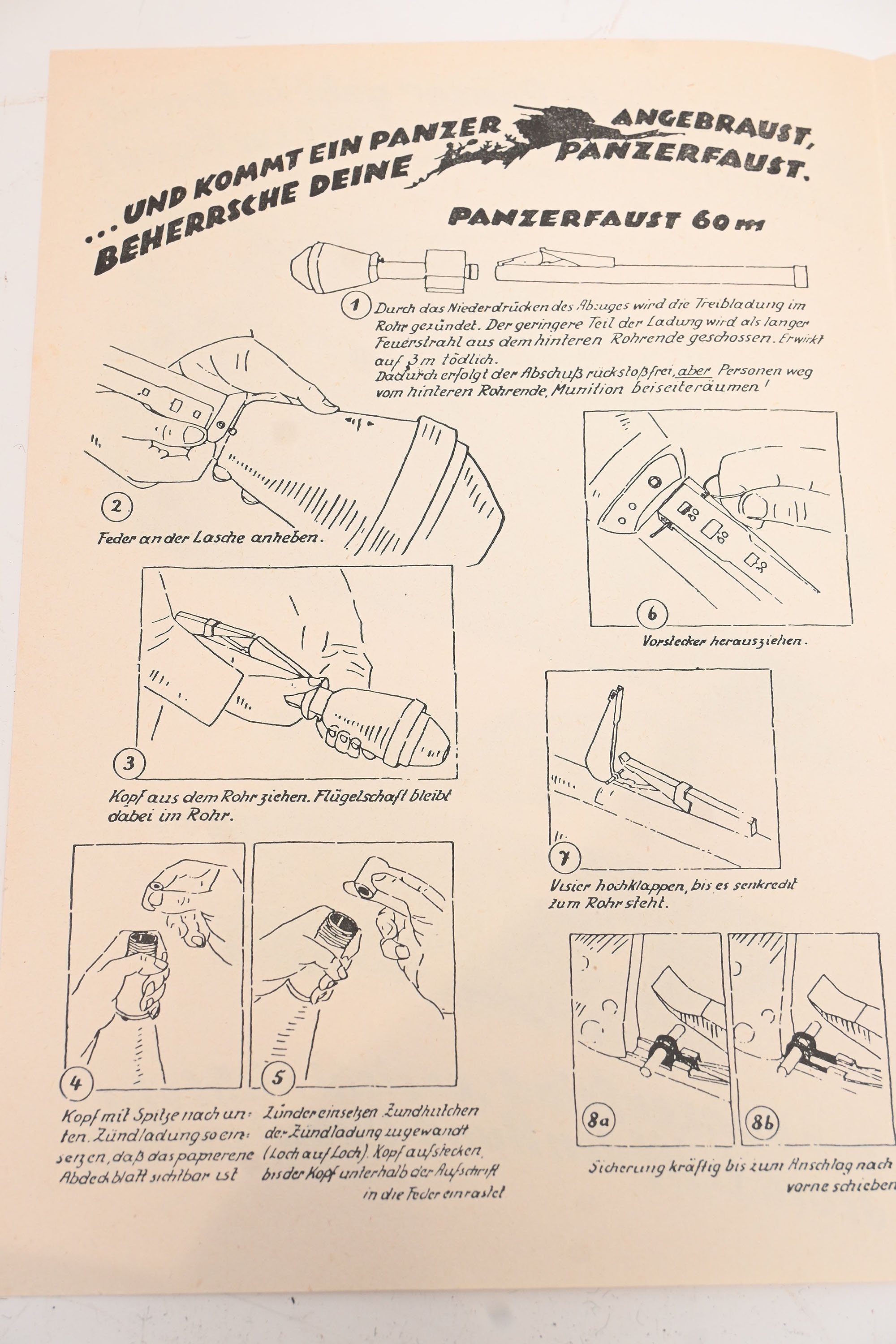 panzerfaust manual ww2 — image 5