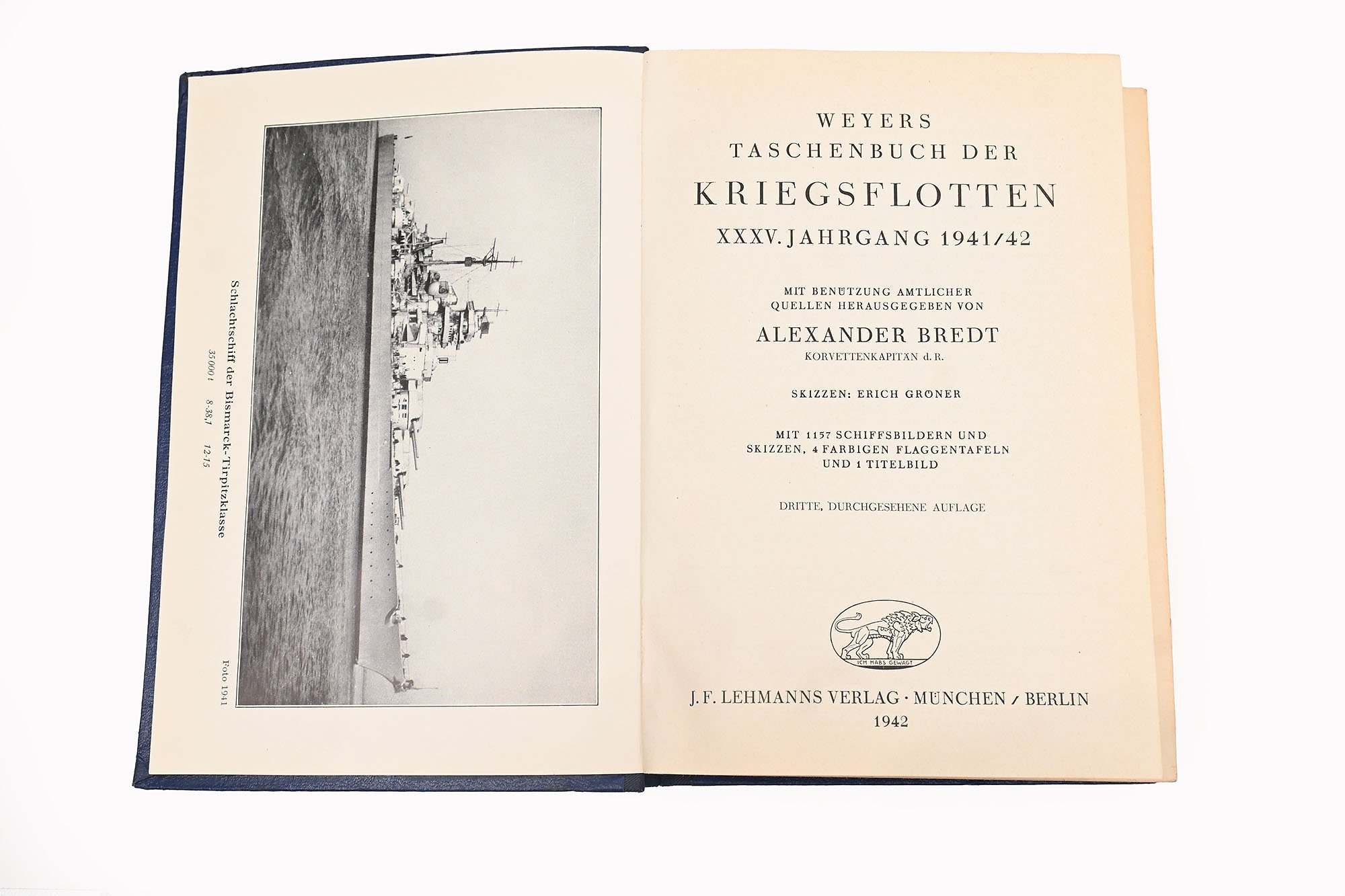 kriegsflotten taschenbuch 1941/42 — image 3