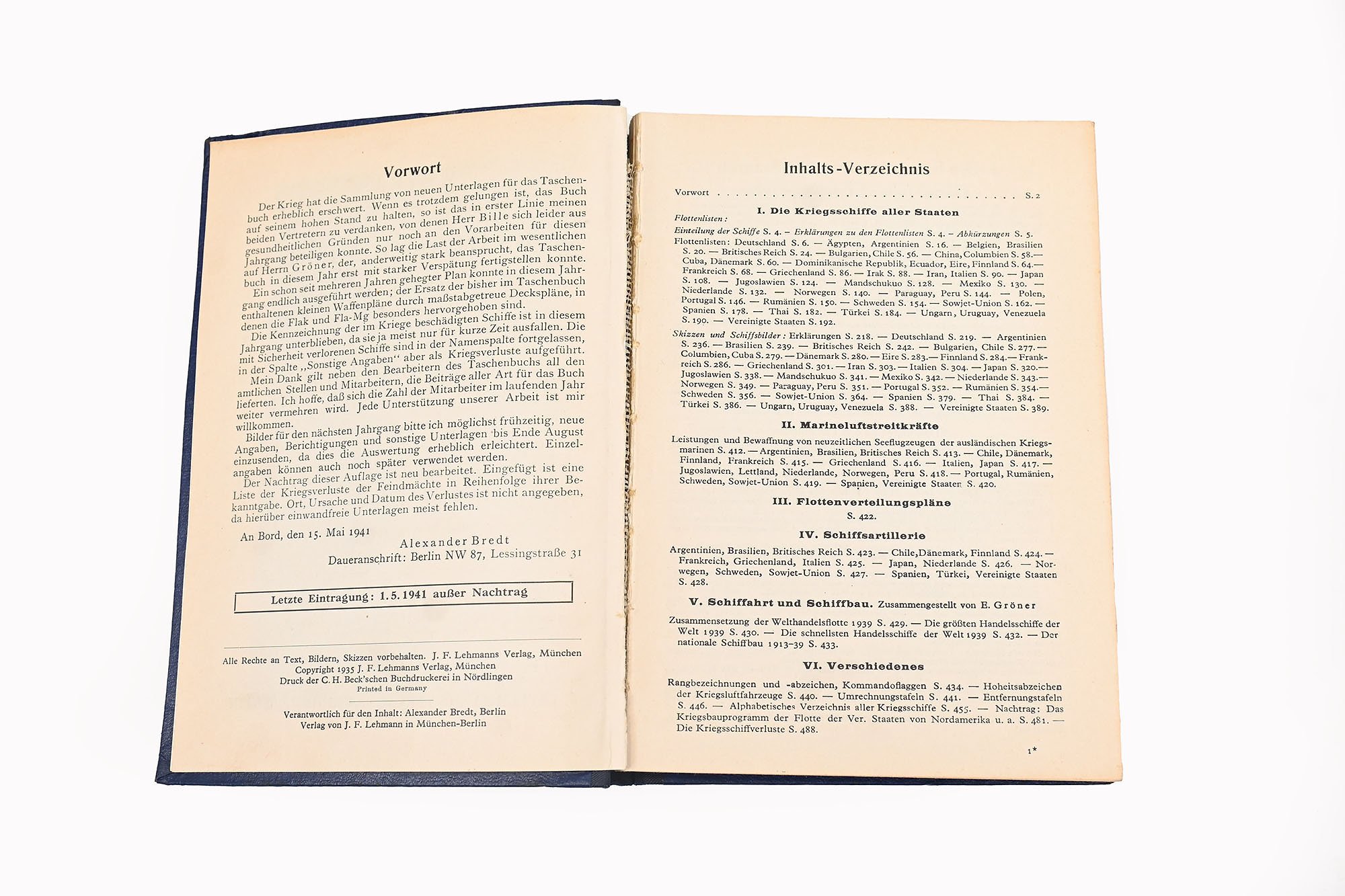 kriegsflotten taschenbuch 1941/42 — image 4