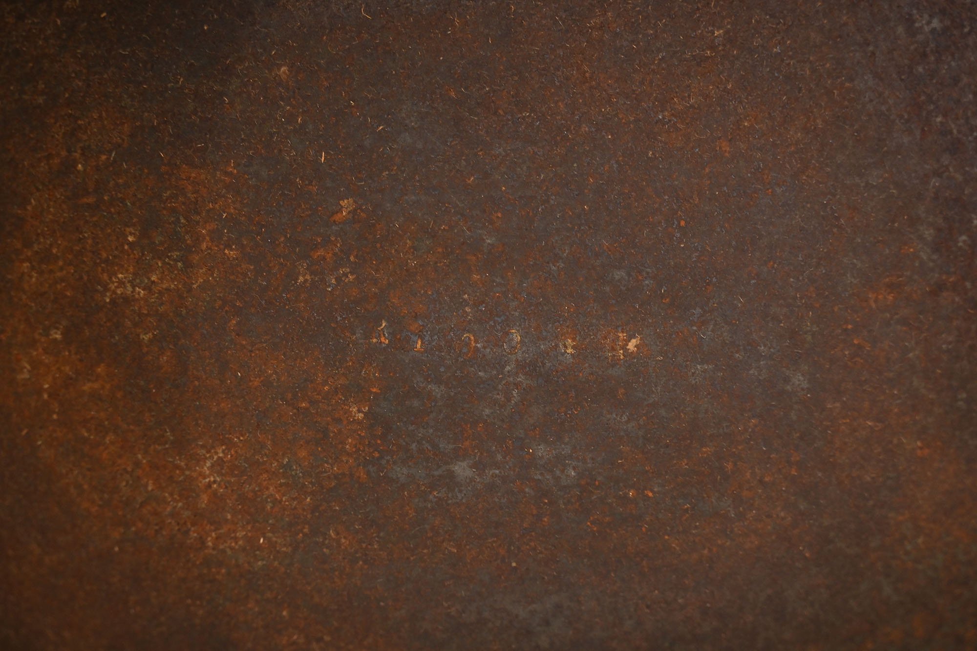 ww1 m18 helmet modified to a vulture shovel — image 5