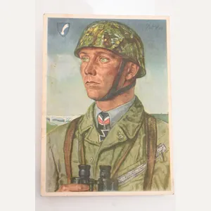 willrich falschirmjager postcard