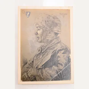 willrich falschirmjager postcard