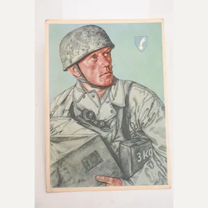 willrich falschirmjager postcard
