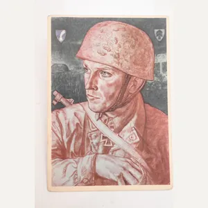 willrich falschirmjager postcard