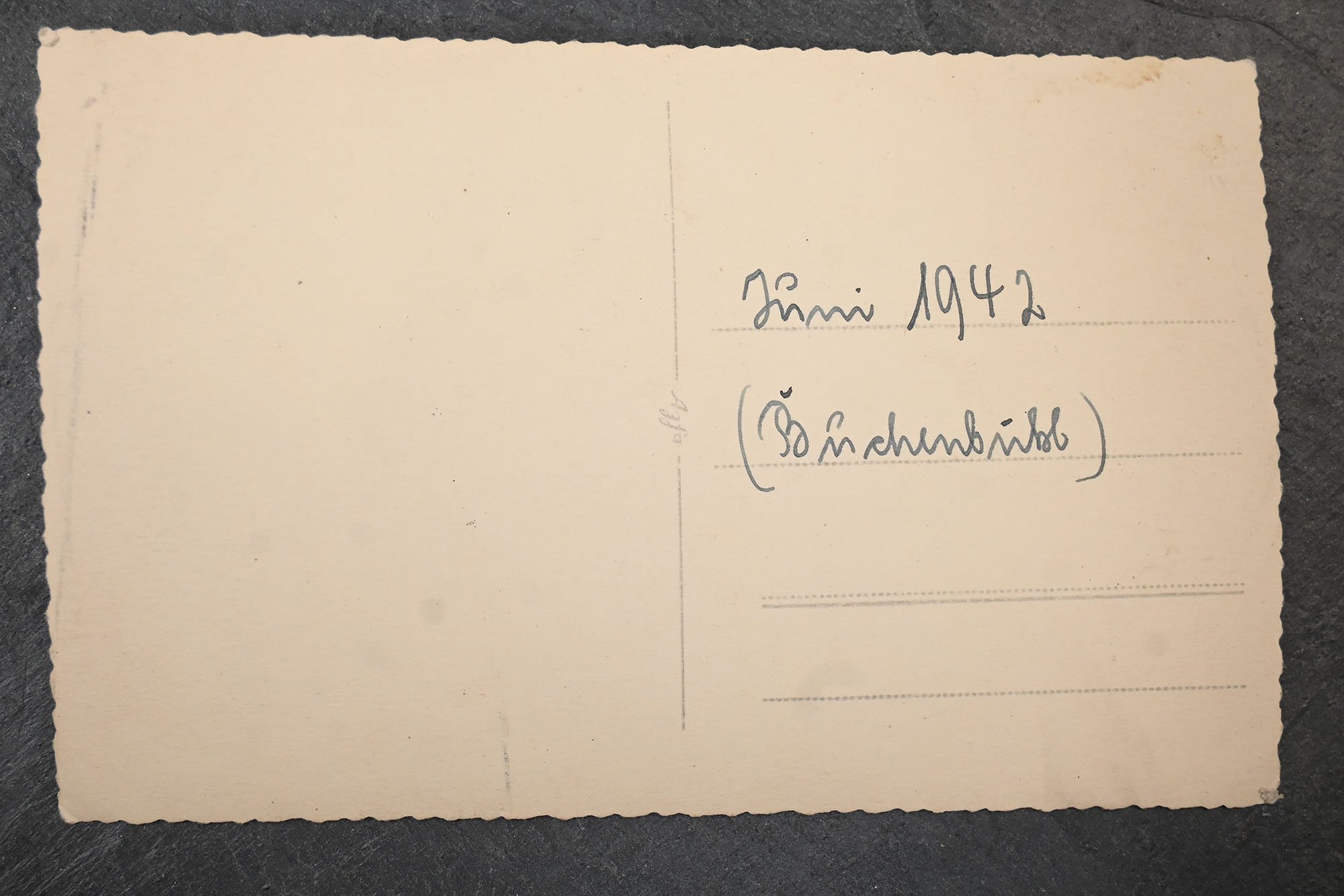 Luftwaffe postcard with helmet — image 3