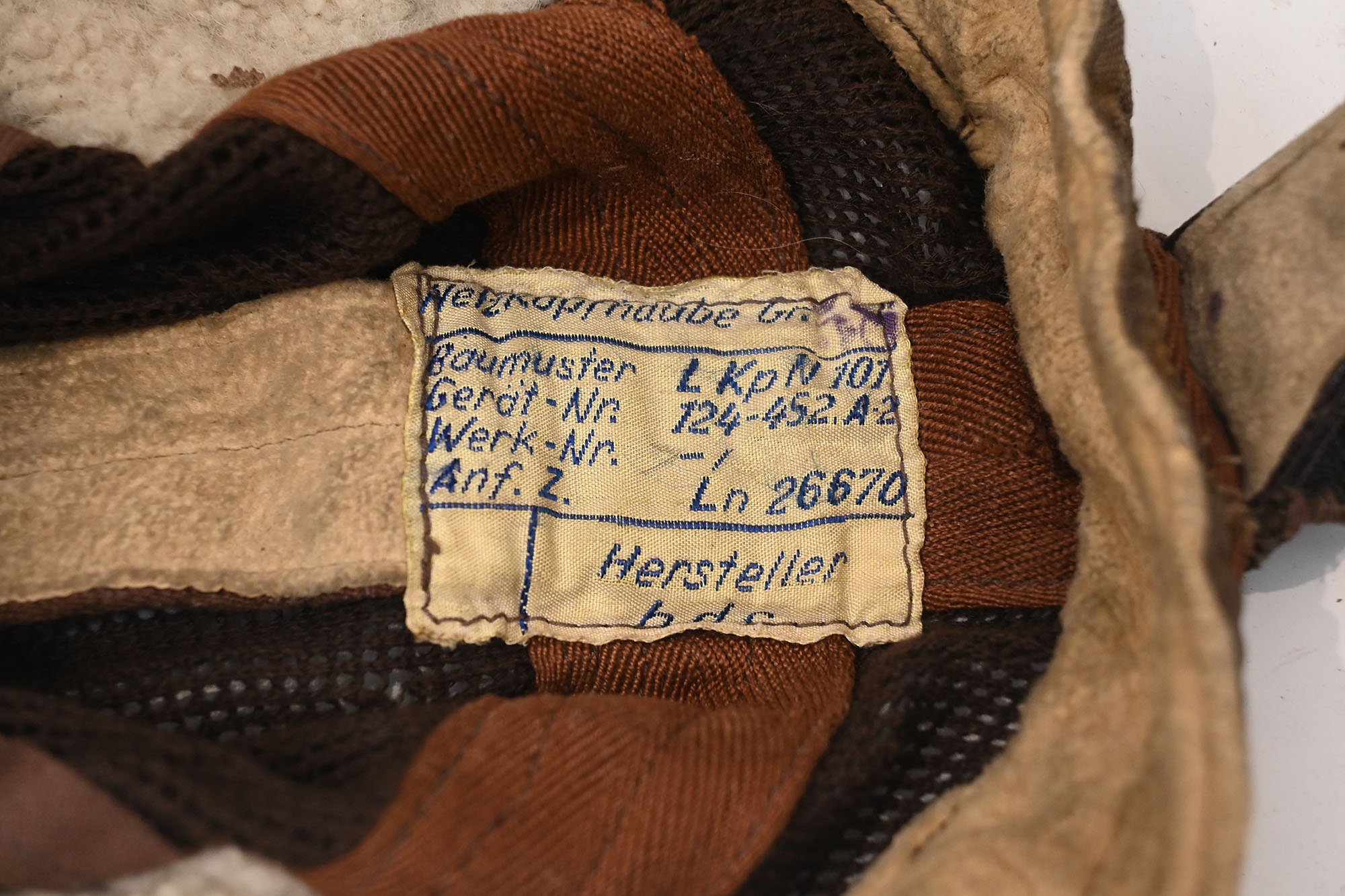 luftwaffe netzkopfhaube — image 12