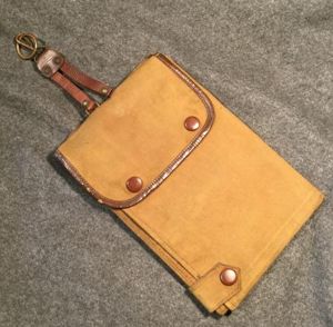 British Officers Small Pattern Map Case