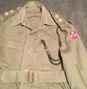 WW2 Officer's JG Jacket, Somerset L.I.