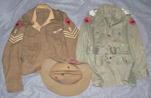 WW2 East African Engineers Set, BD, JG, Slouch