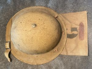 South African Helmet with Neck Flap