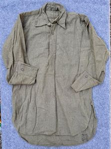 ORs Shirt with Collar, 1944, Large, Unissued