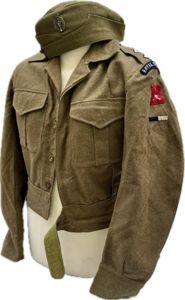 Royal Signals Battledress & Cap, Waziristan District