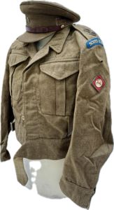 Scots Guards Battledress & Cap, Rees No.1