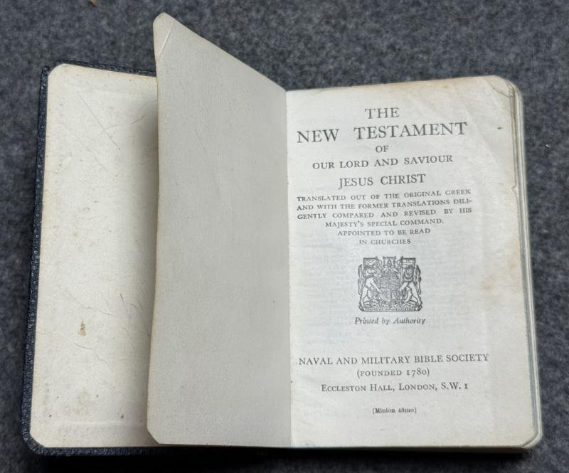 Naval Issue Pocket Bible — image 2