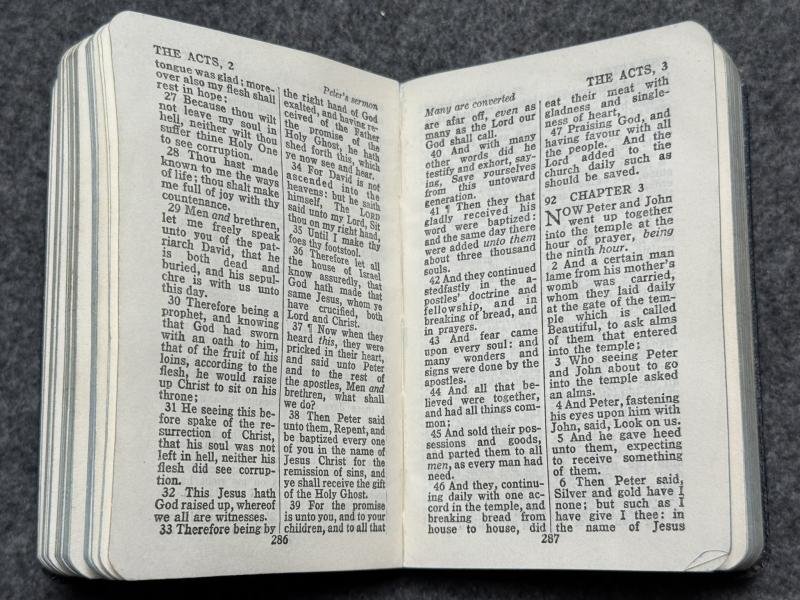 Naval Issue Pocket Bible — image 5