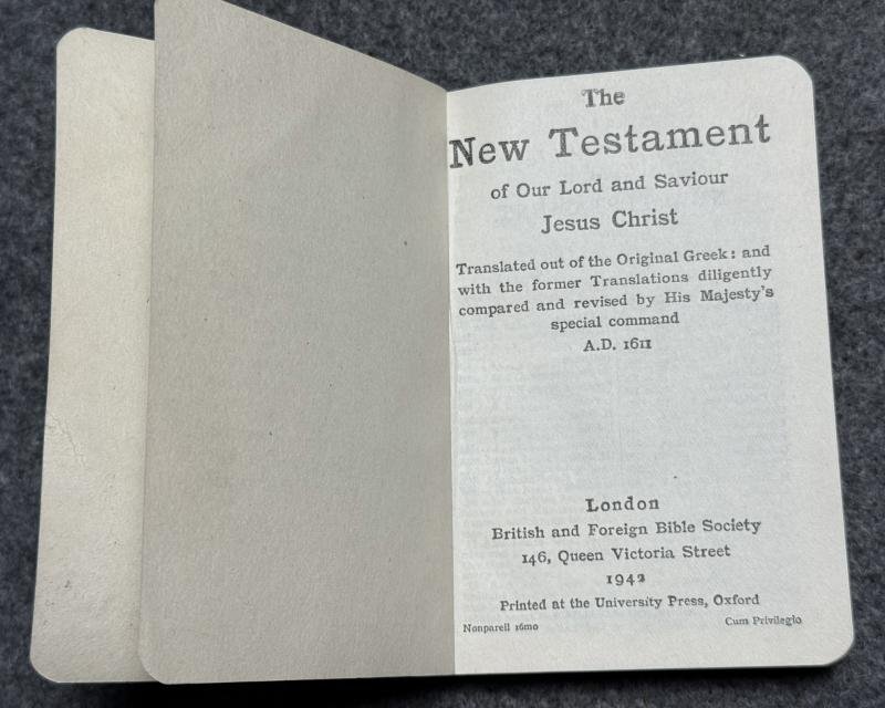 Forces New Testament, 1942 — image 3