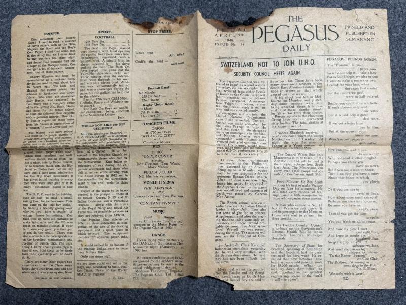 Pegasus Airborne Newspapers x4 — image 3