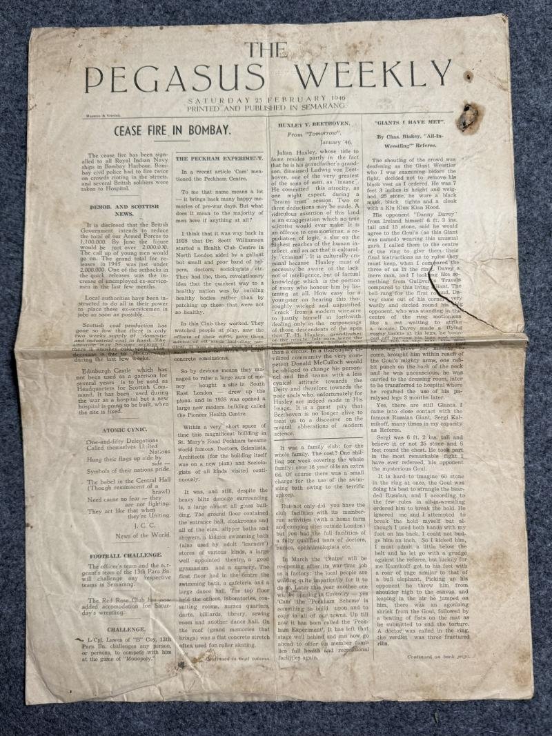 Pegasus Airborne Newspapers x4 — image 5