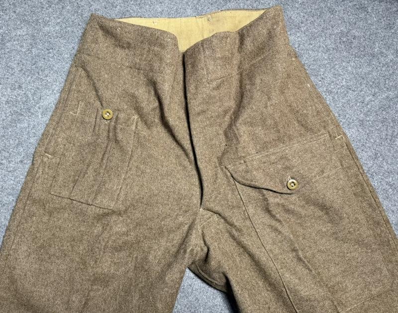 Battledress Trousers, Austerity Pattern — image 2