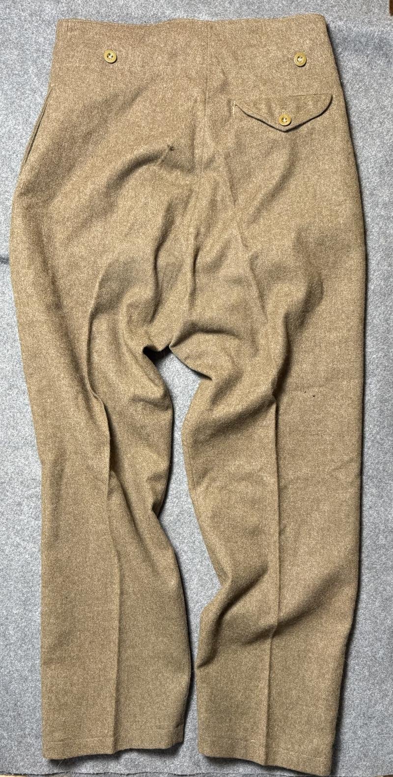 Battledress Trousers, Austerity Pattern — image 5