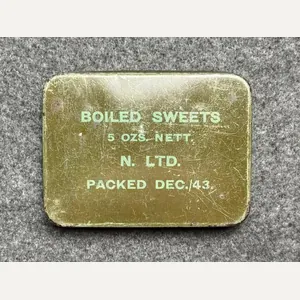 WW2 Boiled Sweets Tin, 1943