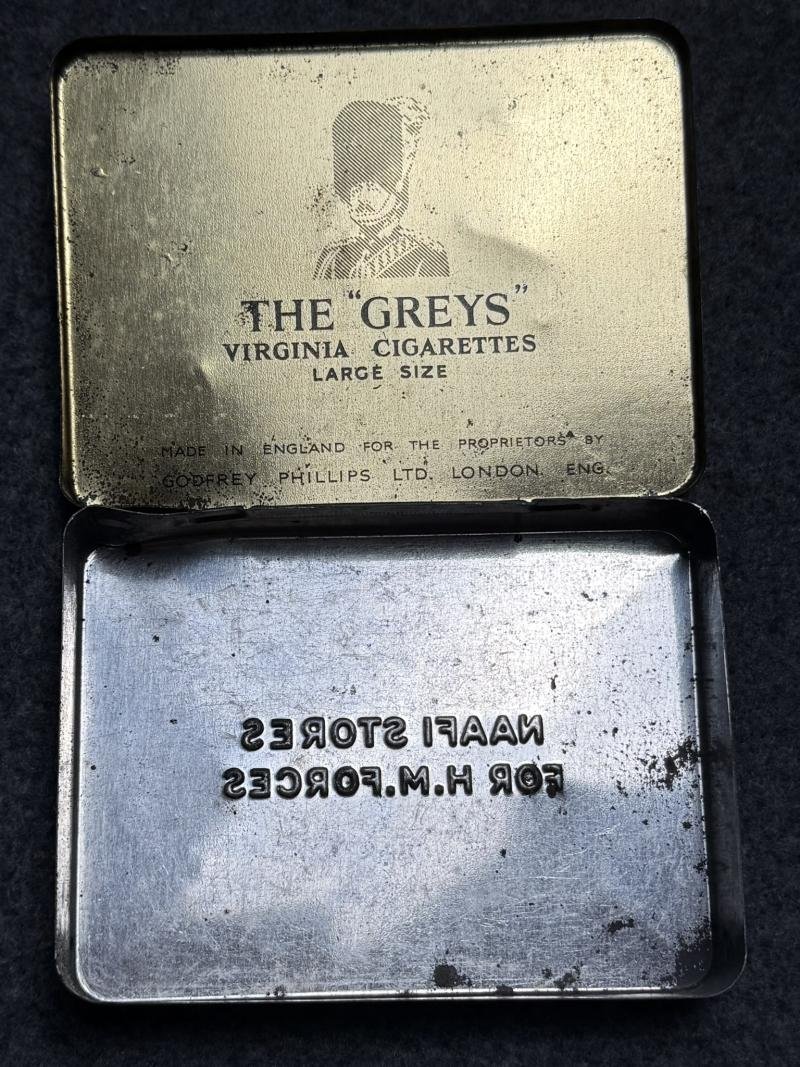 NAAFI Cigarette Tin, The Greys — image 2