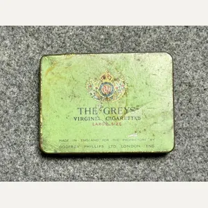 NAAFI Cigarette Tin, The Greys