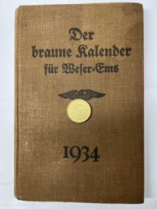 'Der Braune Kalender für Weser-Ems' - 1934 - NSDAP
