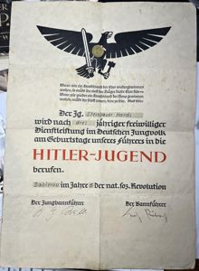 HY - 'Einberufung' (call-up) - Steinhauer