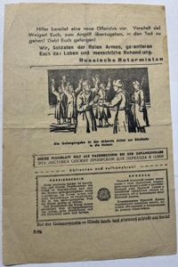 'Passierschein' (safe conduct)