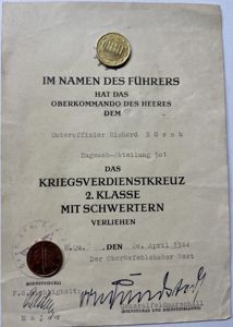 Citation - WH (Heer) - Zugwach-Abt.501 - Rösch