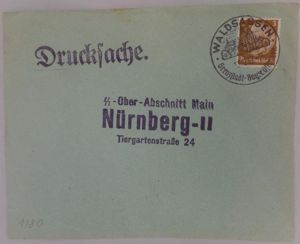'SS-Ober-Abschnitt Main' cover - 1937
